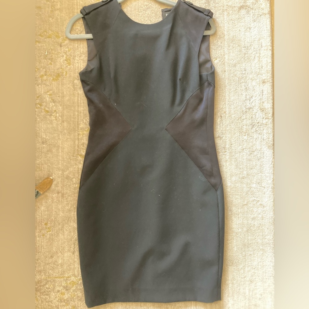 Bebe black bandage dress